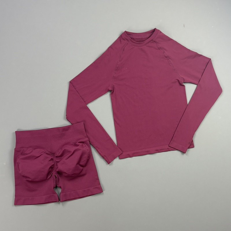2 Piece Gym Set Women Raglan L - огляд і ціна Compression Shorts Athletes