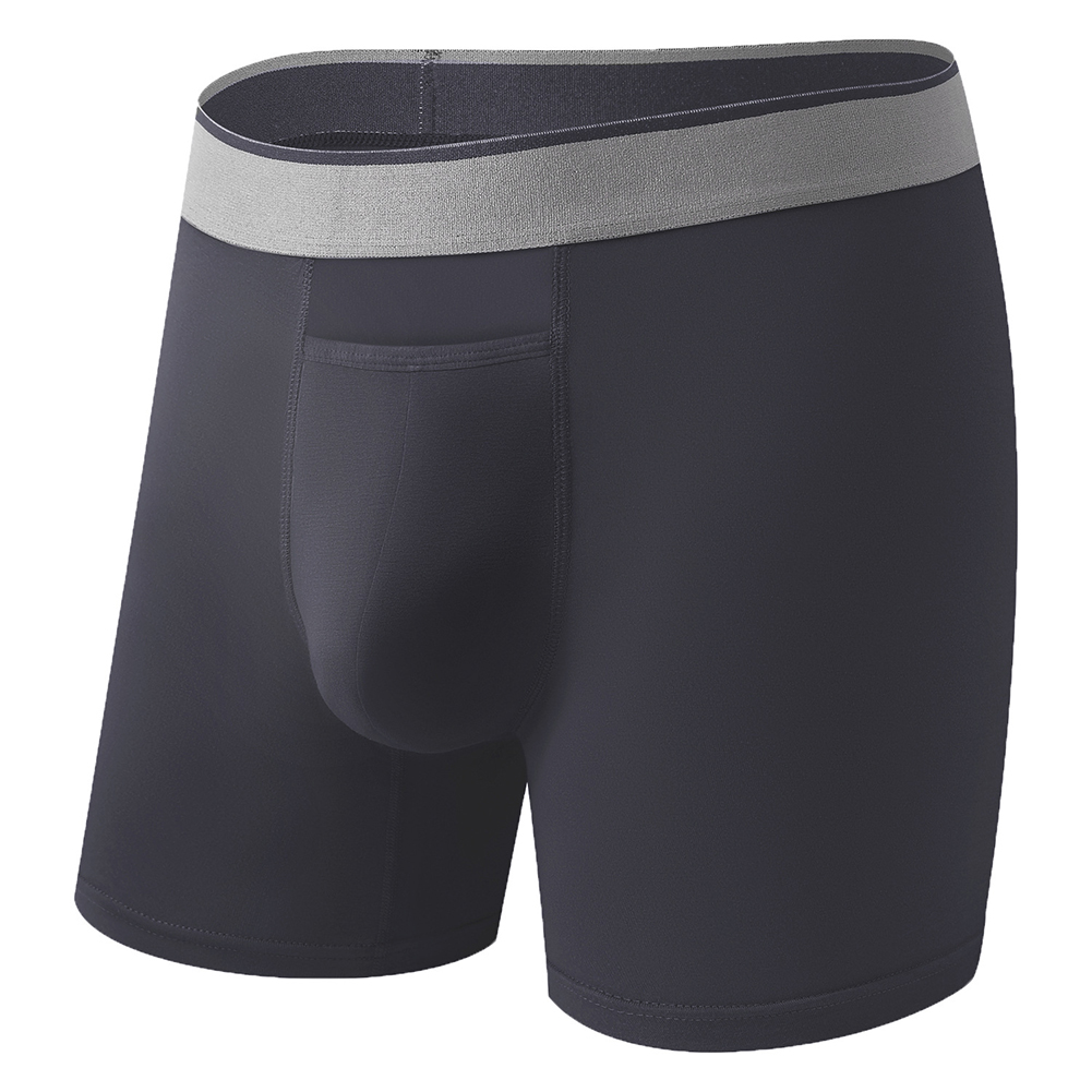 1pc Men Long Leg Shorts Soft U - огляд і ціна Long Leg Trunk Men