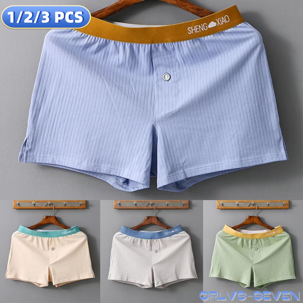 1/2/3 PCS Men's Panties Cotton - огляд і ціна Trunk Breathable Men